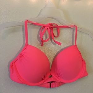 Target push-up bikini top